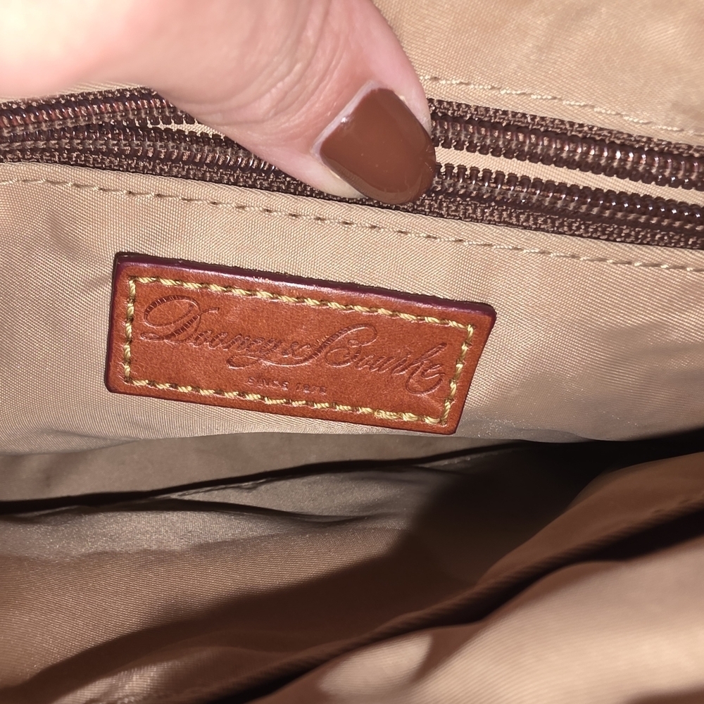 Dooney & Bourke Black and Brown Crossbody Bag - Picture 3 of 6